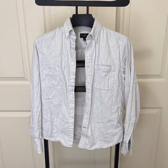 Club Monaco Other - Club Monaco Light Gray Casual Button Down Shirt